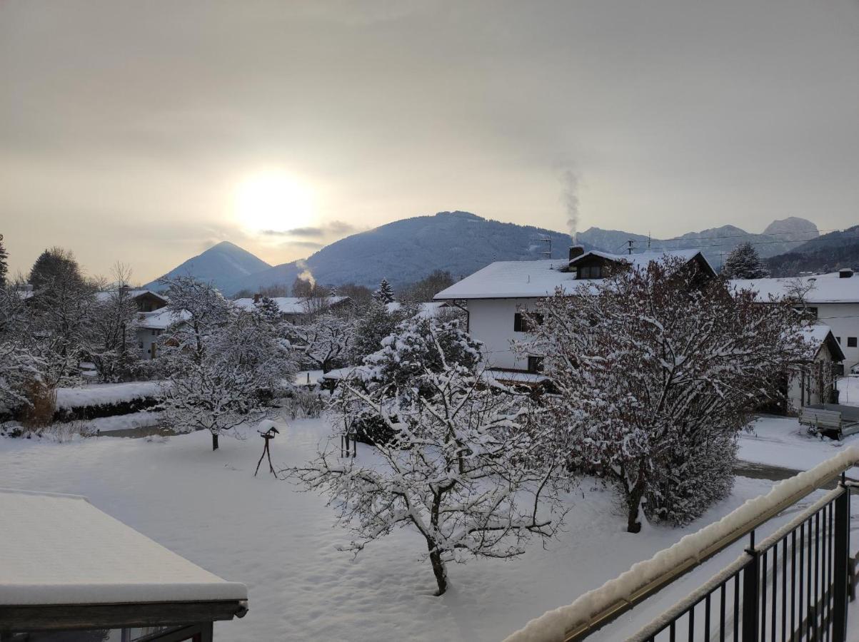 Ferienwohnung Morgensonne Bad Feilnbach Esterno foto